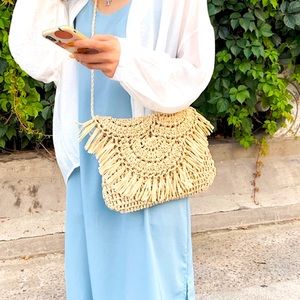 Straw bag